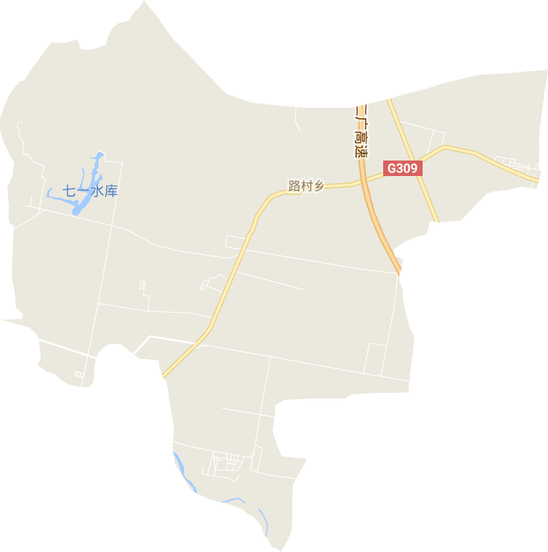 路村乡电子地图