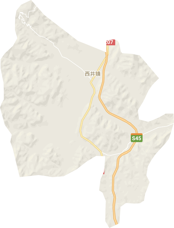 西井镇电子地图