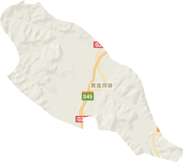 黄崖洞镇电子地图