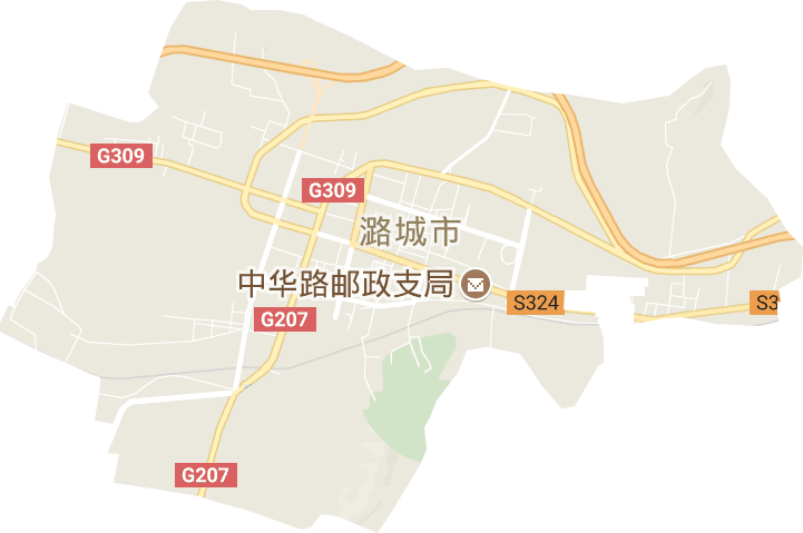 潞华街道电子地图
