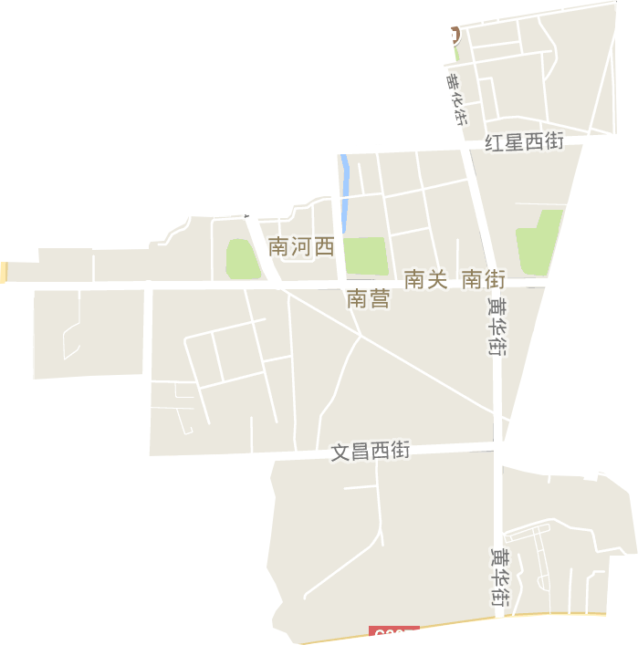 南街街道电子地图