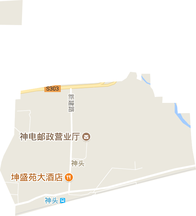 神头街道电子地图