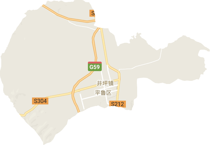 井坪镇电子地图