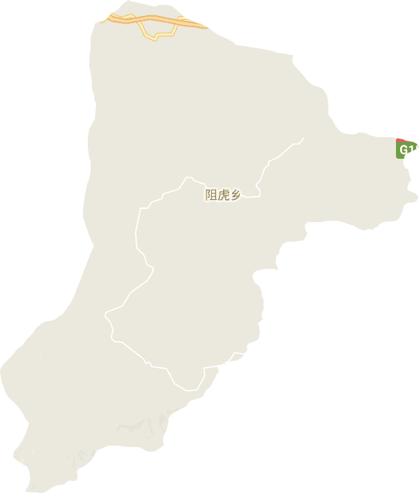阻虎乡电子地图