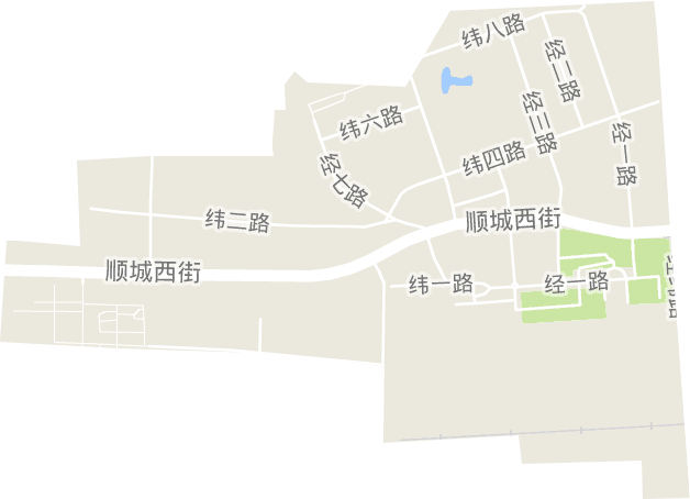 经纬街道电子地图