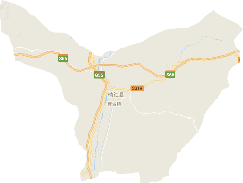箕城镇电子地图