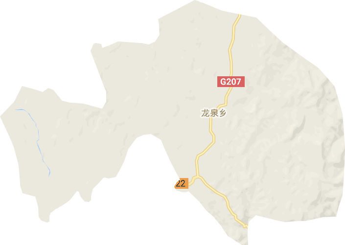 龙泉乡电子地图