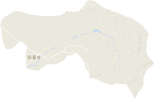 后宫乡电子地图
