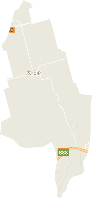 太阳乡电子地图