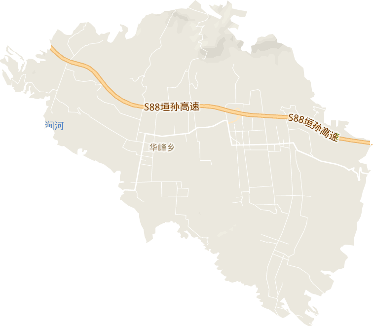 华峰乡电子地图