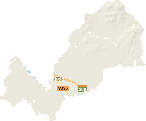 皋落乡电子地图
