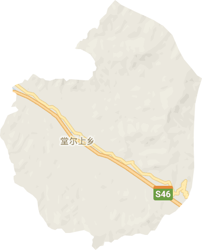 堂尔上乡电子地图