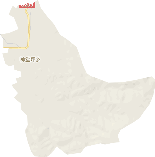 神堂坪乡电子地图