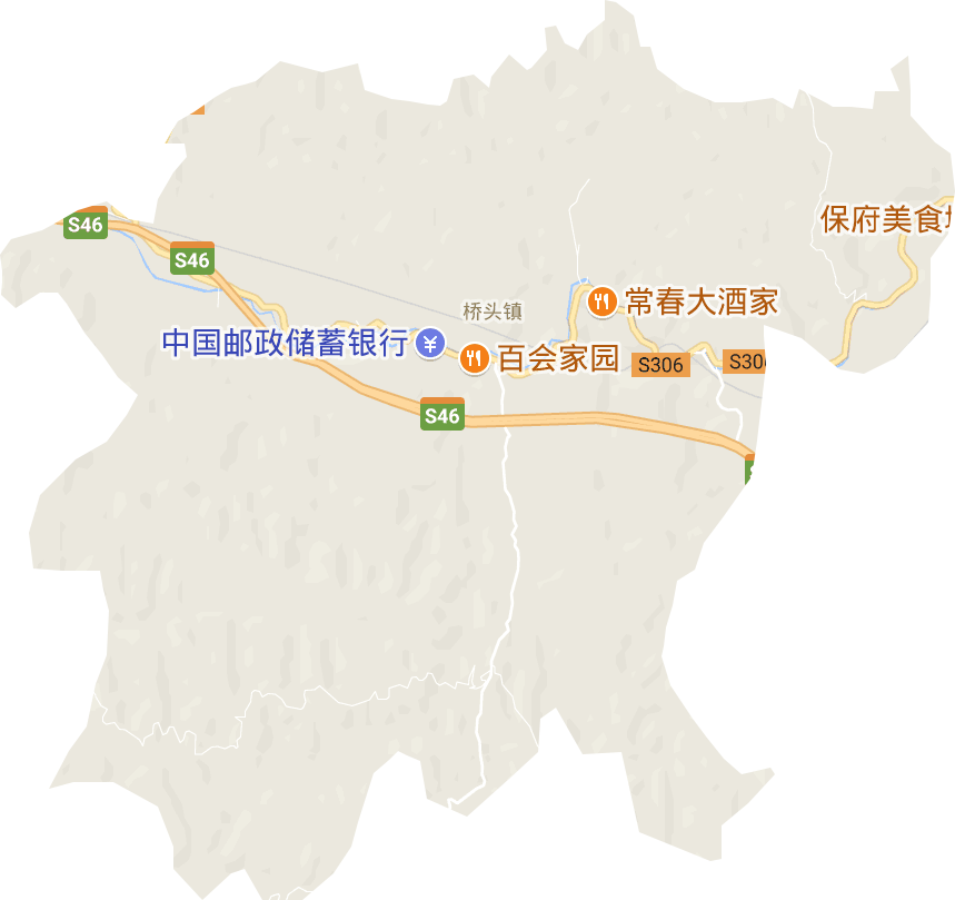 桥头镇电子地图