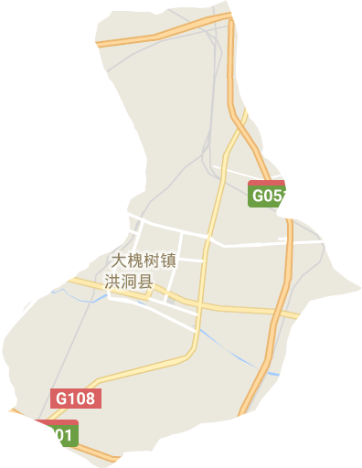 大槐树镇电子地图