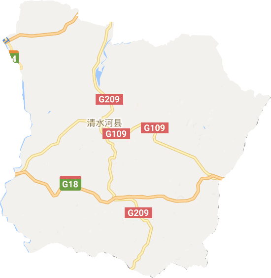 清水河县电子地图
