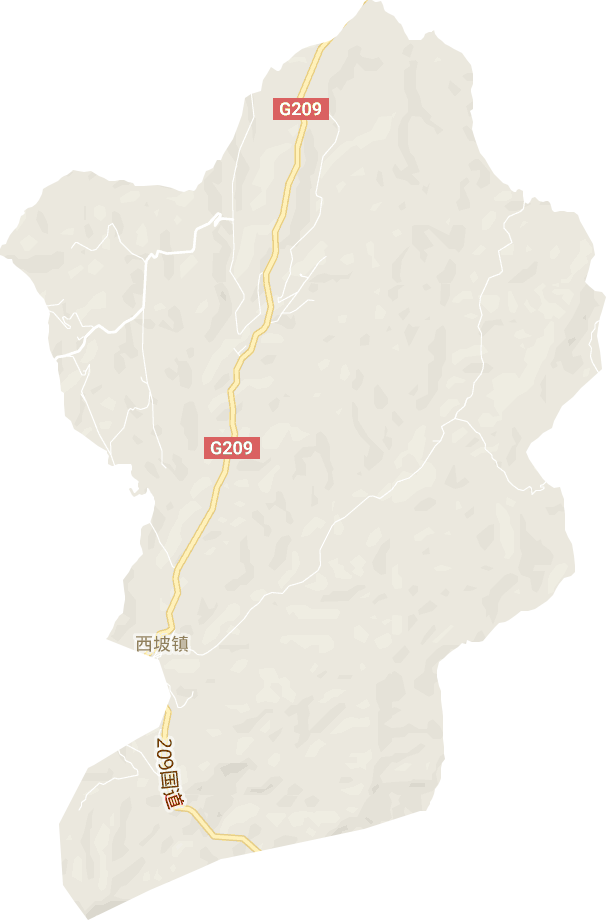 西坡镇电子地图