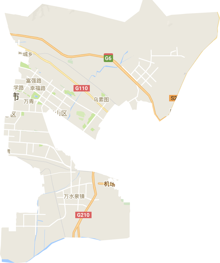 青山区电子地图