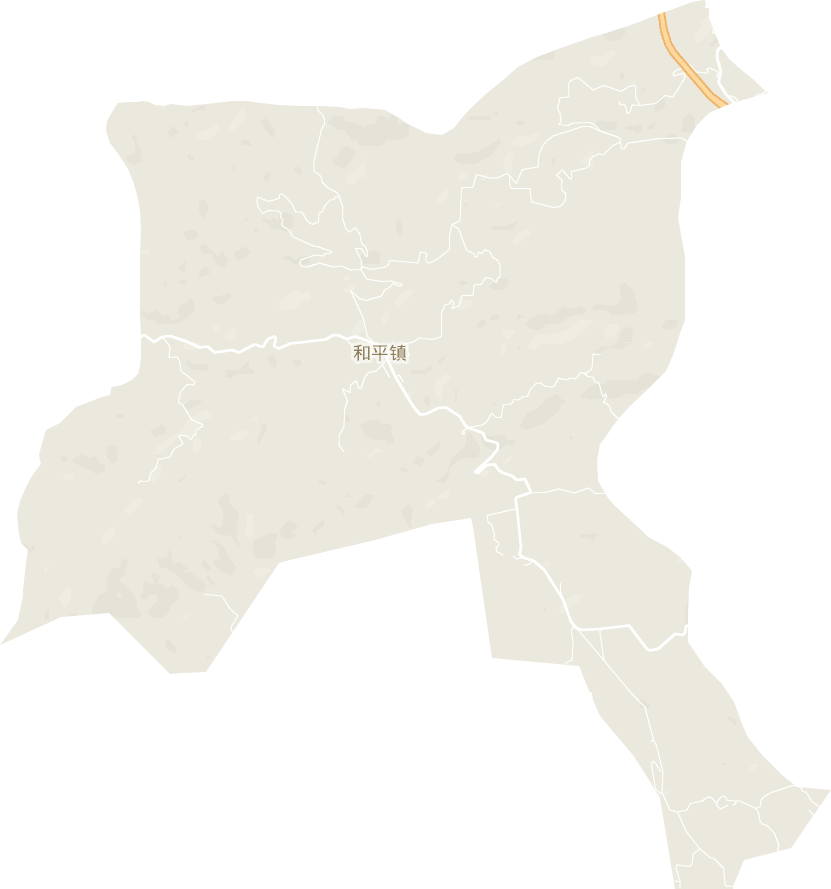 和平镇电子地图
