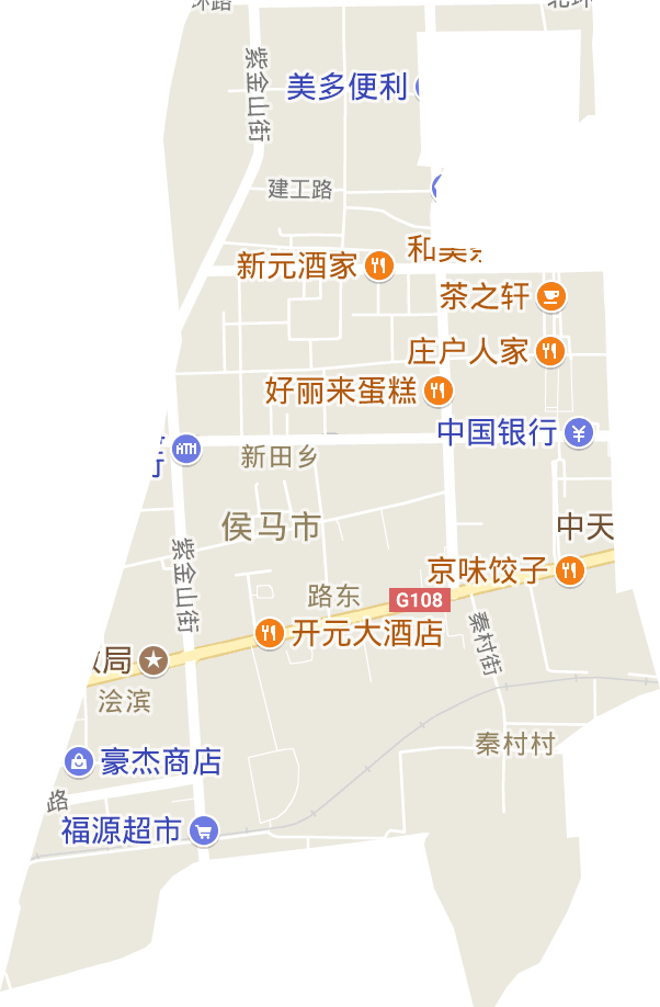 路东街道电子地图