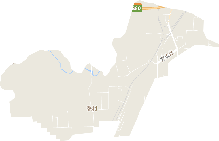 张村街道电子地图