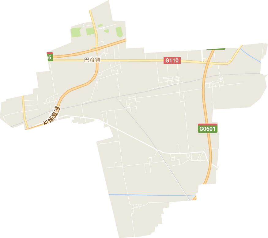 巴彦街道电子地图