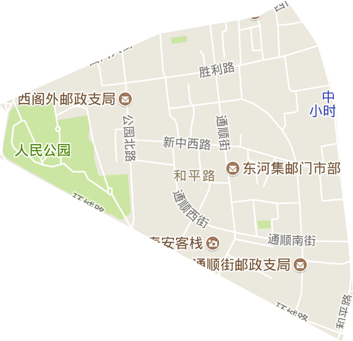 和平街道电子地图