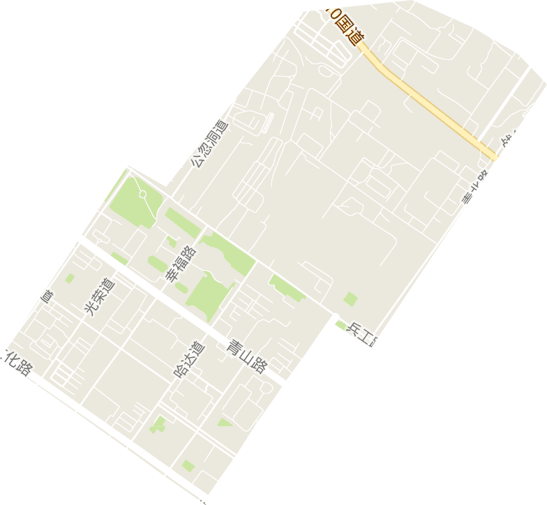 先锋道街道电子地图