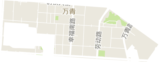 万青路街道电子地图