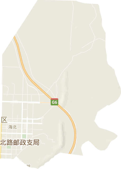 海北街道电子地图