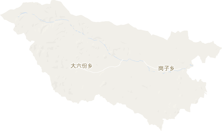 岗子乡电子地图