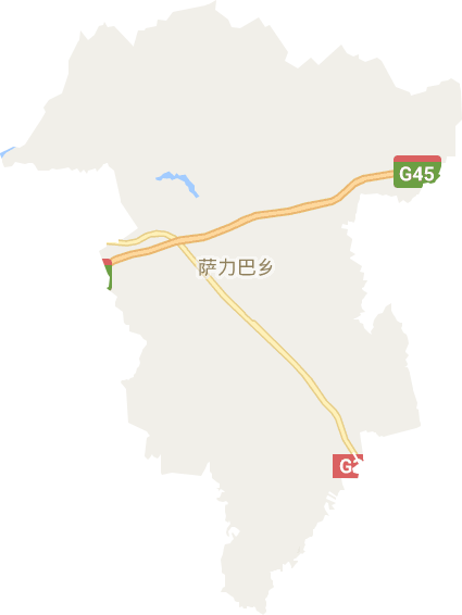 萨力巴乡电子地图