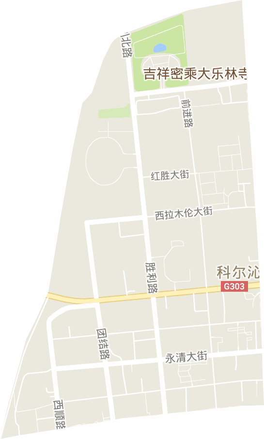西门街道电子地图