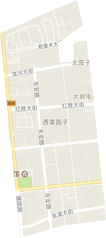 清真街道电子地图