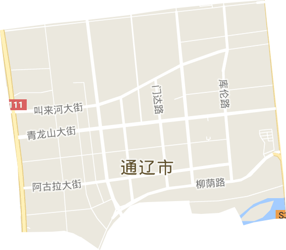 新城街道电子地图
