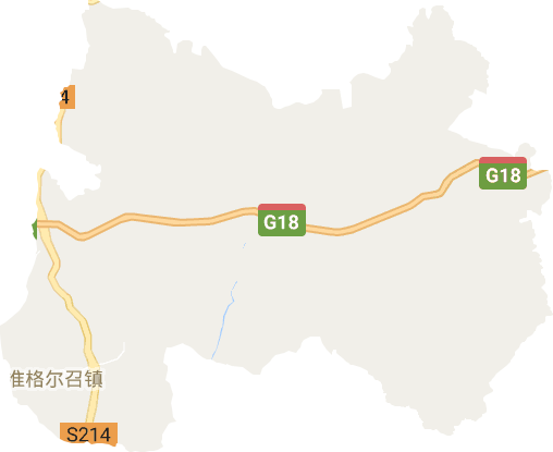 准格尔召镇电子地图