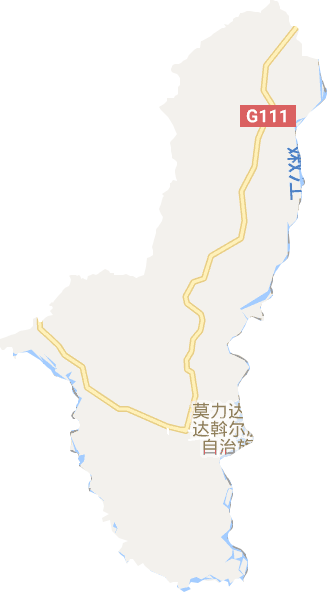 尼尔基镇电子地图