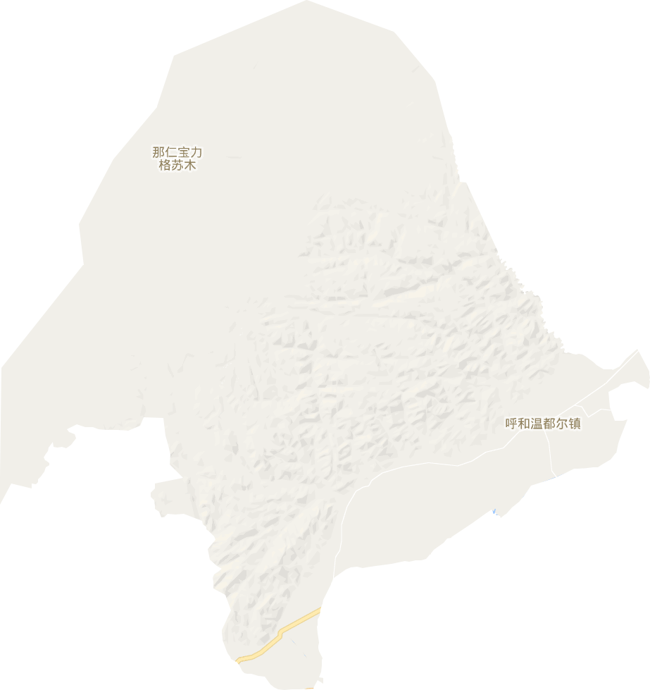 呼和温都尔镇电子地图