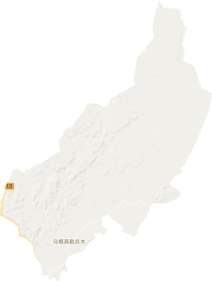乌盖苏木电子地图
