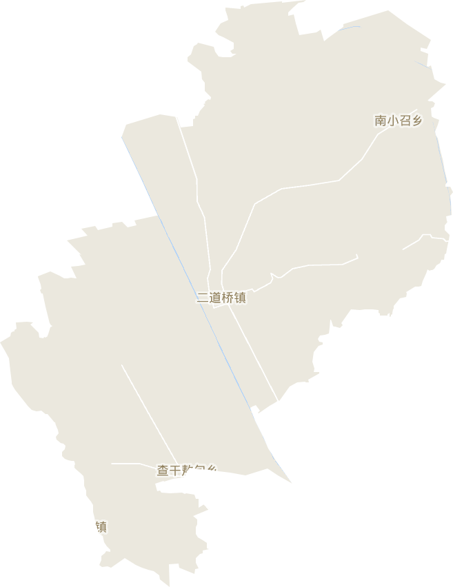 二道桥镇电子地图