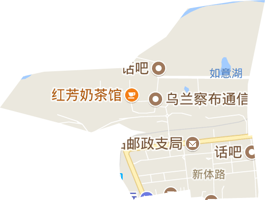 新体路街道电子地图