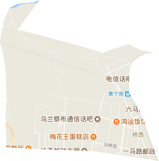 桥西街道电子地图