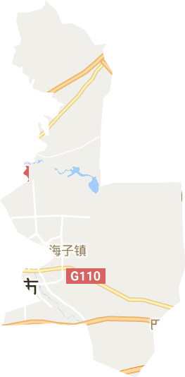 白海子镇电子地图