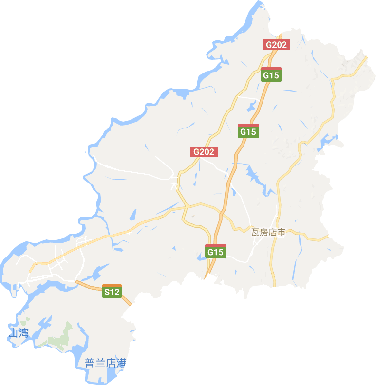 瓦房店市电子地图