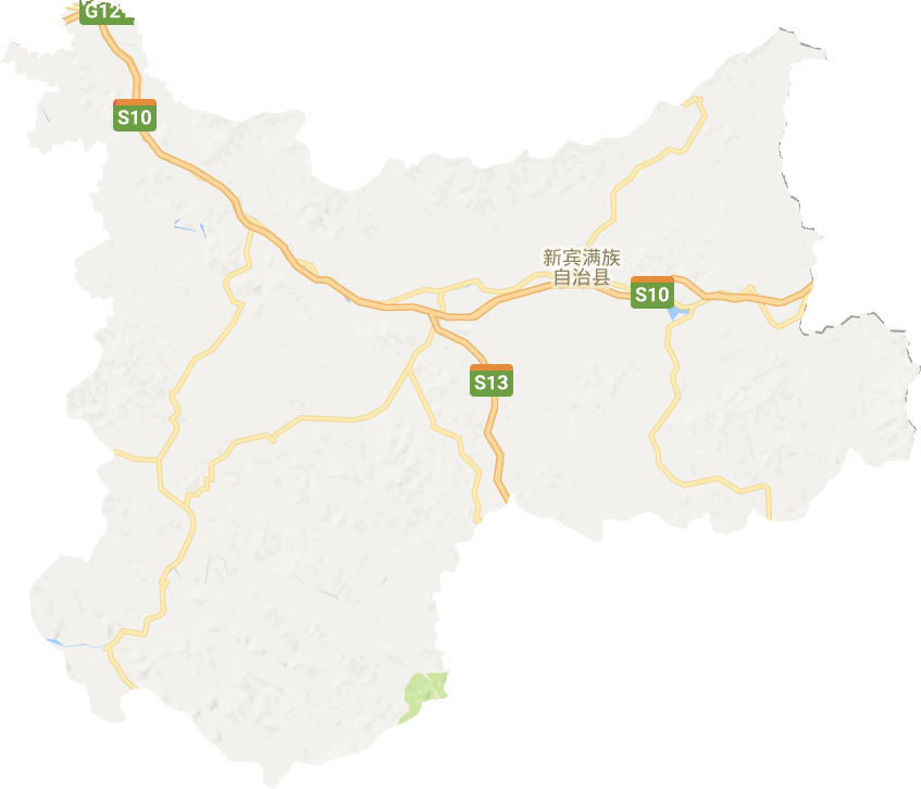 新宾满族自治县电子地图