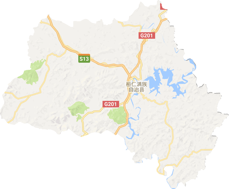 桓仁满族自治县电子地图
