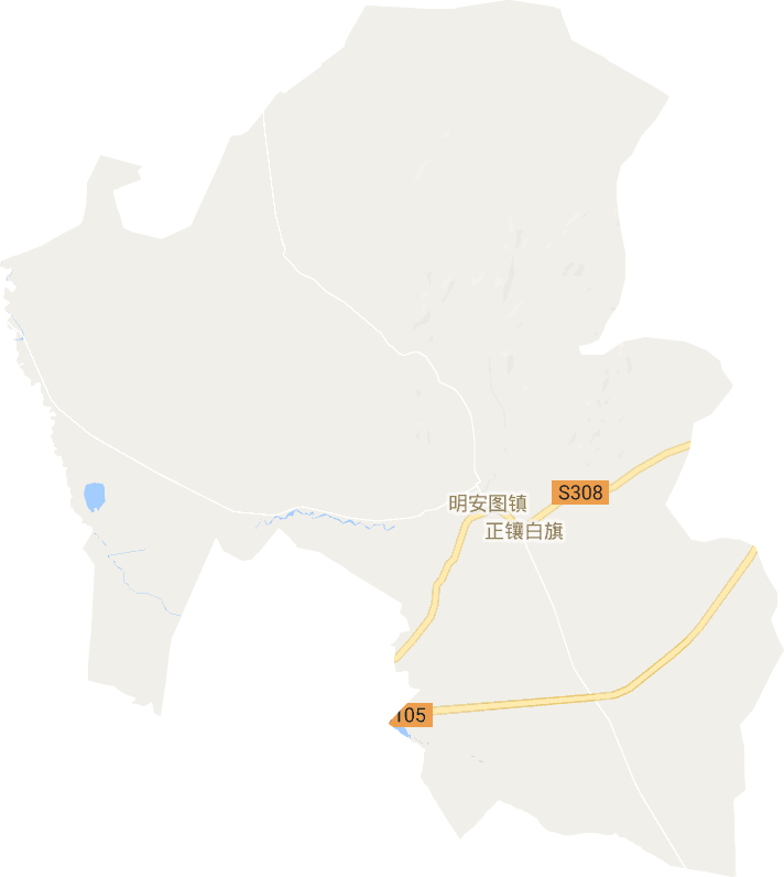 明安图镇电子地图