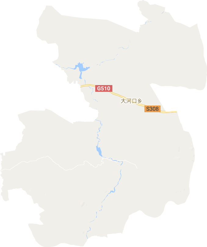 大河口乡电子地图