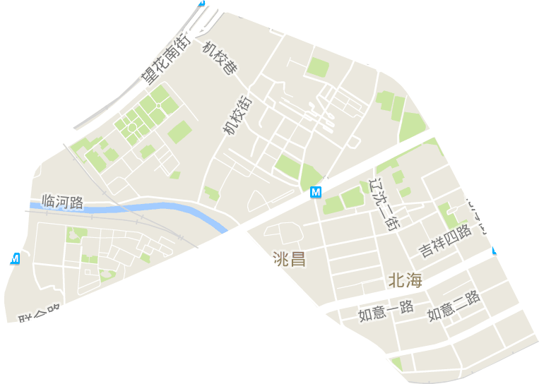洮昌街道电子地图
