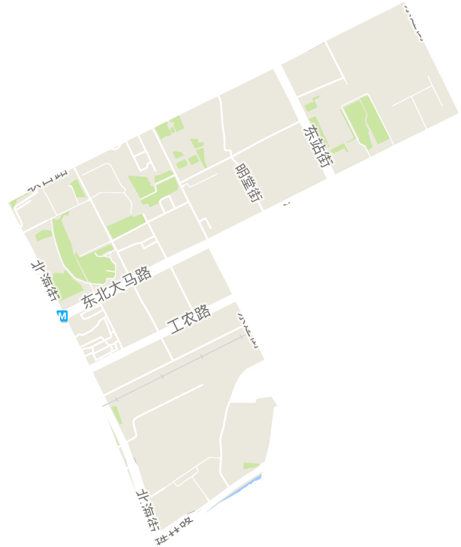 北海街道电子地图